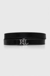 Lauren Ralph Lauren kifordítható bőröv fekete, női - fekete S - answear - 28 990 Ft