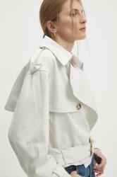 Answear Lab rövid kabát női, bézs, átmeneti - bézs M/L - answear - 42 990 Ft