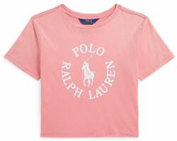 Ralph Lauren gyerek pamut póló rózsaszín - rózsaszín 144-154 - answear - 17 990 Ft