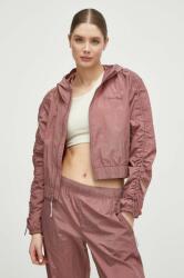 Calvin Klein Performance rövid kabát női, rózsaszín, átmeneti - rózsaszín XS