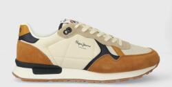 Pepe Jeans sportcipő PMS40006 barna, BRIT MIX M - barna Férfi 46