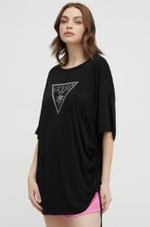 Guess t-shirt női, fekete, E4GI00 K68D2 - fekete L