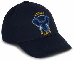 Kenzo kids gyerek pamut baseball sapka nyomott mintás - kék 54 - answear - 19 990 Ft