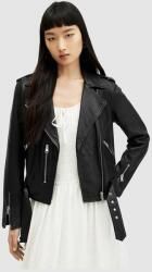 AllSaints bőrdzseki BALFERN női, fekete, átmeneti - fekete 40 - answear - 157 990 Ft