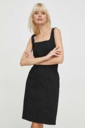 Calvin Klein farmerruha fekete, mini, harang alakú - fekete M