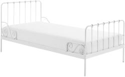 VIPACK Fehér fém ágy Vipack Alice 90 x 200 cm (ACBE9014)