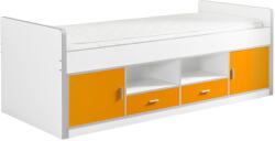 VIPACK Narancssárga ágy fiókokkal Vipack Bonny 90 x 200 cm (BONKB9011)