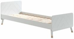 VIPACK Fehér lakkozott ágy Vipack Billy 90 x 200 cm (BIBE9014)