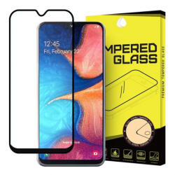 MG Full Glue Super Tough üvegfólia Samsung Galaxy A20e, fekete - mobilego