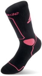 Rollerblade Skate Socks Black Pink - 35-38