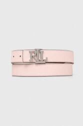 Lauren Ralph Lauren kifordítható bőröv rózsaszín, női - rózsaszín M - answear - 37 990 Ft