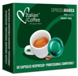 Italian Coffee 50 Capsule Arabica Nespresso Professional Compatibile
