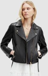 AllSaints bőrdzseki DALBY női, fekete, átmeneti - fekete 40 - answear - 101 990 Ft