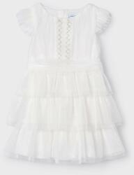 Mayoral gyerek ruha bézs, mini, harang alakú - bézs 104 - answear - 18 990 Ft