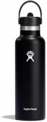 Hydro Flask termosz 21 Oz Standard Flex Straw Cap Black fekete, S21FS001 - fekete Univerzális méret