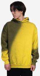 A-cold-wall* pamut melegítőfelső Gradient Hoodie sárga, férfi, mintás, kapucnis - sárga L