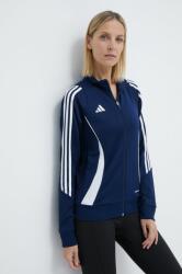 Adidas edzős pulóver Tiro 24 sötétkék, nyomott mintás, IR7492 - sötétkék XS