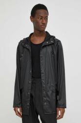 Rains rövid kabát 12010 Jackets fekete, átmeneti - fekete M