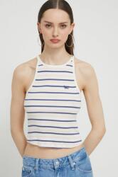 Superdry pamut top sötétkék - sötétkék M/L