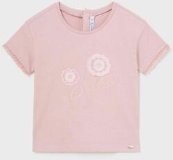 MAYORAL baba pamut póló rózsaszín - rózsaszín 98