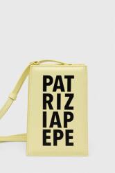 Patrizia Pepe bőr táska zöld, 8B0052 L100 - zöld Univerzális méret
