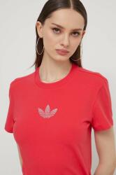 Adidas t-shirt női, piros, IS4596 - piros XS