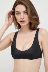 Calvin Klein bikini felső fekete, puha kosaras - fekete M - answear - 27 990 Ft