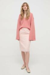 By Malene Birger gyapjú pulóver női, rózsaszín - rózsaszín XS