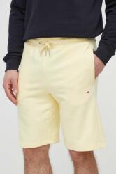Fila rövidnadrág szürke, férfi, melange - sárga XL