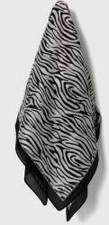 Answear Lab selyemkendő fekete, mintás - fekete Univerzális méret