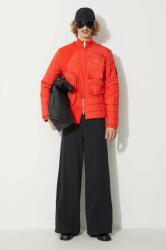 A-cold-wall* rövid kabát Asymmetric Padded Jacket férfi, piros, átmeneti - piros M