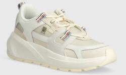 Tommy Hilfiger sportcipő FASHION CHUNKY RUNNER STRIPES bézs, FW0FW07674 - bézs Női 39