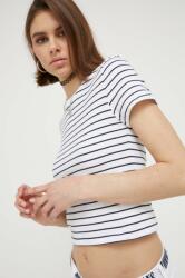 Abercrombie & Fitch t-shirt női, fehér - fehér XL - answear - 6 190 Ft