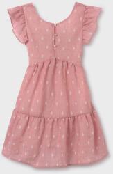 Mayoral gyerek ruha rózsaszín, mini, harang alakú - rózsaszín 140 - answear - 12 990 Ft