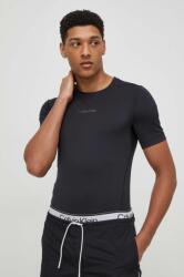 Calvin Klein Performance edzős póló fekete, nyomott mintás - fekete S - answear - 13 990 Ft