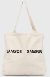 Samsoe Samsoe kézitáska FRINKA bézs, F20300113 - bézs Univerzális méret - answear - 20 990 Ft