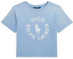 Ralph Lauren gyerek pamut póló - kék 144-154