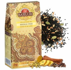  sarcia. eu BASILUR Masala Chai - Fekete, laza levelű Ceylon tea természetes fűszeraromával, 100 g x1