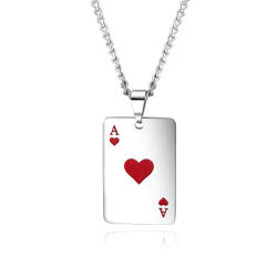 BeSpecial Colier inox Lucky Poker (CLR28)