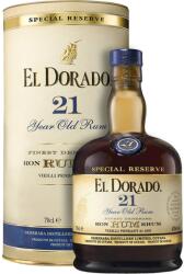 El Dorado Rom negru El Dorado Special Reserve 21 Years Old Cask Aged Demerara, 43% alc. , 0.7L, Guyana
