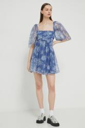 Abercrombie & Fitch ruha mini, harang alakú - kék XXS - answear - 19 990 Ft