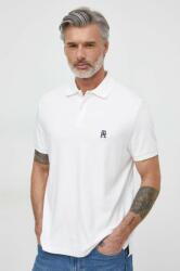 Tommy Hilfiger pamut póló fehér, sima - fehér S - answear - 30 990 Ft