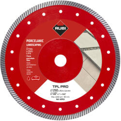 RUBI Disc diamantat pt. Ceramica dura, portelan gros >2cm pt. terase, 300x25.4 (mm), TPL 300 EXT Pro - RUBI-40914 (RUBI-40914) - criano