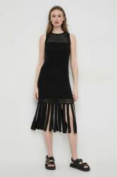 MARELLA ruha fekete, mini, testhezálló - fekete L - answear - 91 990 Ft