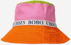 Bobo Choses kifordítható gyerek pamut kalap rózsaszín, pamut - rózsaszín 52