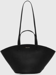 Patrizia Pepe bőr táska fekete, 8B0092 L095 - fekete Univerzális méret