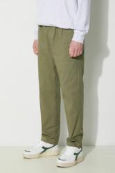 New Balance nadrág férfi, zöld, egyenes - zöld S - answear - 38 990 Ft