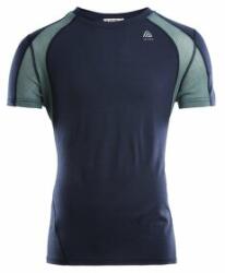 Aclima LightWool Sports Shirt Men Tricou cu mânecă scurtă Aclima Navy Blazer / North Atlantic S