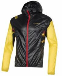 La Sportiva BLIZZARD WINDBREAKER Jacket Men Jachetă La Sportiva Black/Yellow_999100 XL
