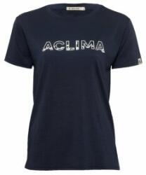 Aclima LightWool Tee Logo Women Tricou cu mânecă scurtă Aclima Navy Blazer S